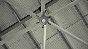 16ft HVLS Fan in Warehouse